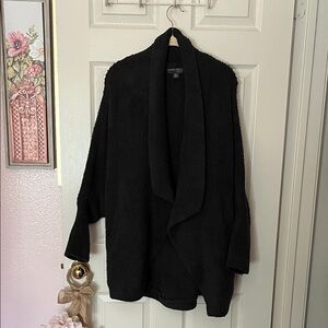 Barefoot Dreams Black Cardigan Sweater